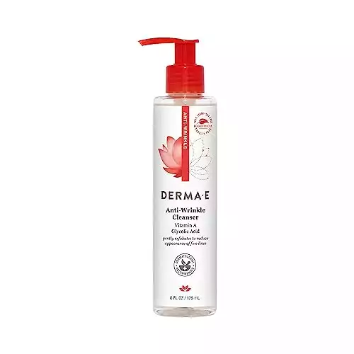 DERMA E Anti-Wrinkle Cleanser, 6.0 fl. oz.