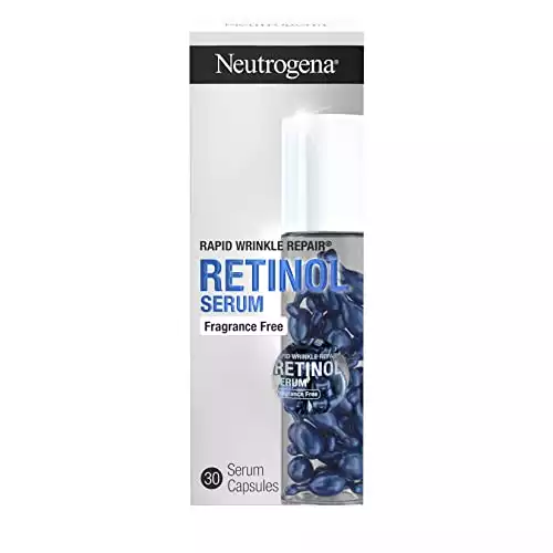 Neutrogena Rapid Wrinkle Repair Retinol Serum Capsules, 30 Count