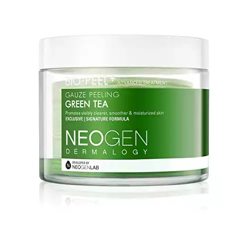 Neogen Dermalogy Bio-Peel+ Gentle Gauze Peeling Green Tea, 30 Count