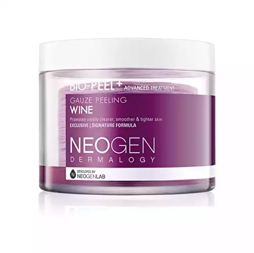 Neogen Dermalogy Bio-Peel+ Gentle Gauze Peeling Wine, 30 Count