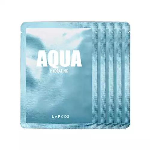 LAPCOS Aqua Hydrating Sheet Mask Set, 5 count