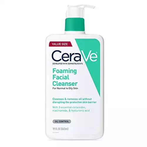 CeraVe Foaming Facial Cleanser, 19.0 oz