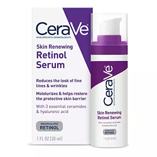 CeraVe Skin Renewing Retinol Serum, 1.0 fl. oz.