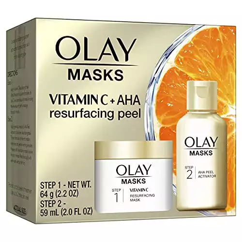 Olay Masks Vitamin C + AHA Resurfacing Peel Kit, 4.2 oz.
