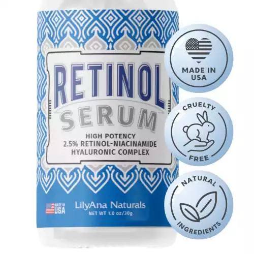 LilyAna Naturals Retinol Serum, 1.0 oz.