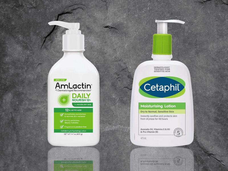AmLactin vs Cetaphil