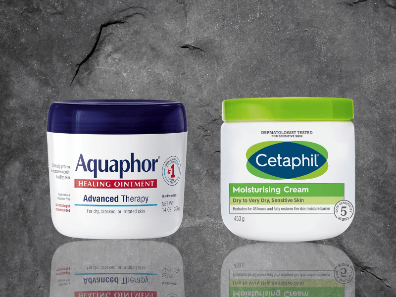 Aquaphor vs Cetaphil