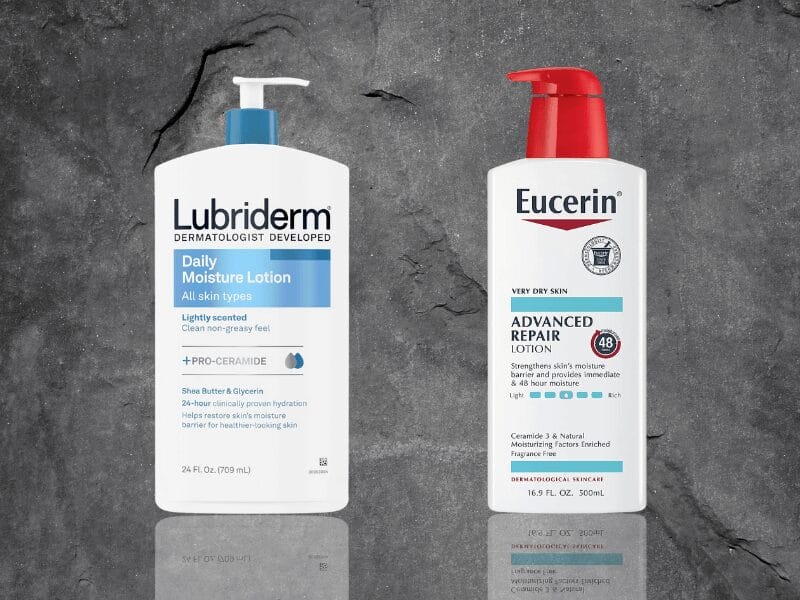 Lubriderm vs Eucerin