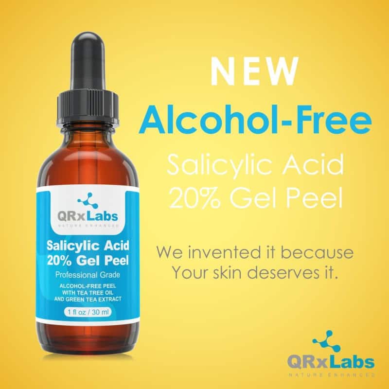 QRxLabs Salicylic Acid 20% Gel Peel Ad